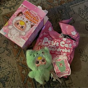 petit baby three blind box luma sprite green plush keychain